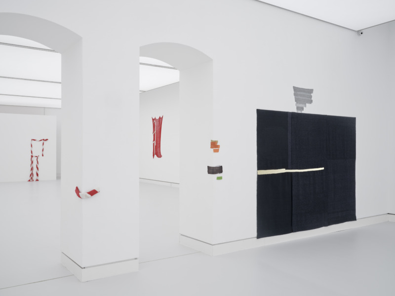 Installationsansicht Kunsthalle Mainz: Hana Miletić: Materials 2018-2022